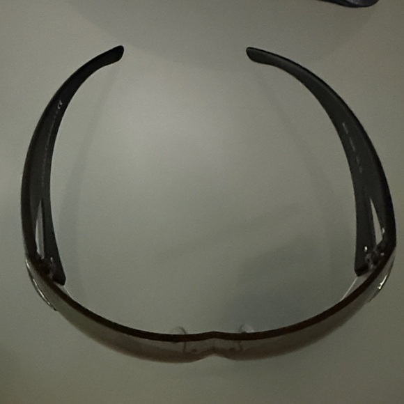 NEW BVLGARI Black/gray Sunglasses w/Armani Exchange case+cleaning cloth ITALY - Picture 6 of 16